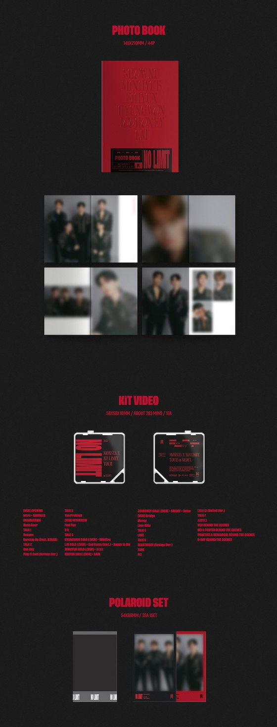 MONSTA X - 2022 MONSTA X [NO LIMIT] TOUR IN SEOUL (KiT)