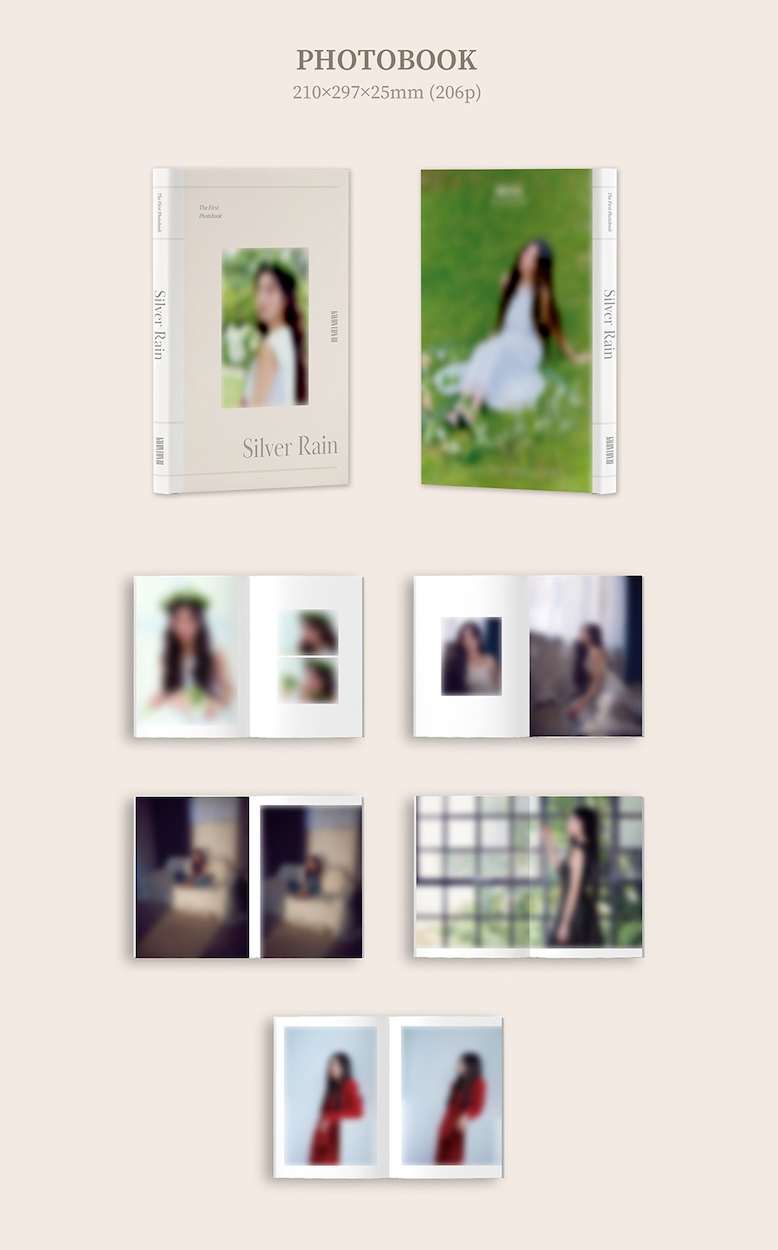 KWON EUN BI - THE FIRST PHOTOBOOK [SILVER RAIN]