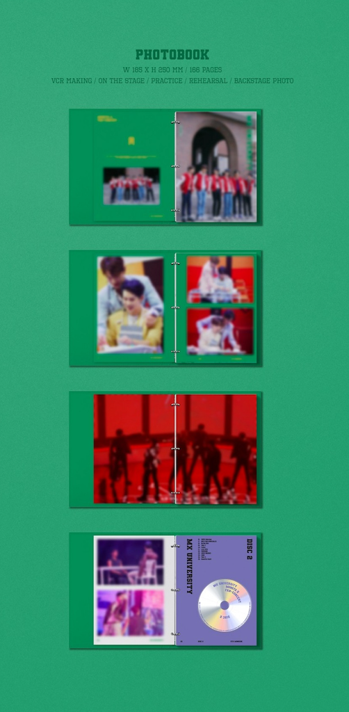 MONSTA X - MONSTA X 2021 FAN-CONCERT [MX UNIVERSITY] DVD (4 DISC)