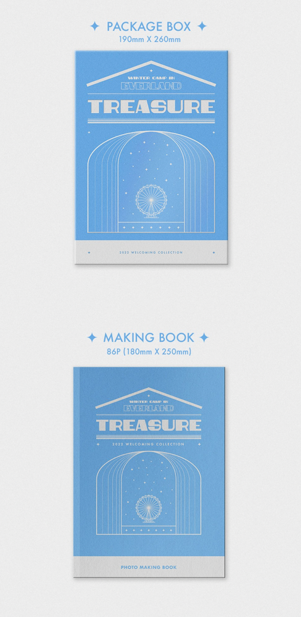 TREASURE 2022 WELCOMING COLLECTION [PACKAGE + DIGITAL CODE CARD]