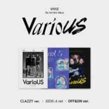 [PRE-ORDER ONLY] VIVIZ - VARIOUS (3RD MINI ALBUM) PHOTOBOOK VER.  (RANDOM VER.)