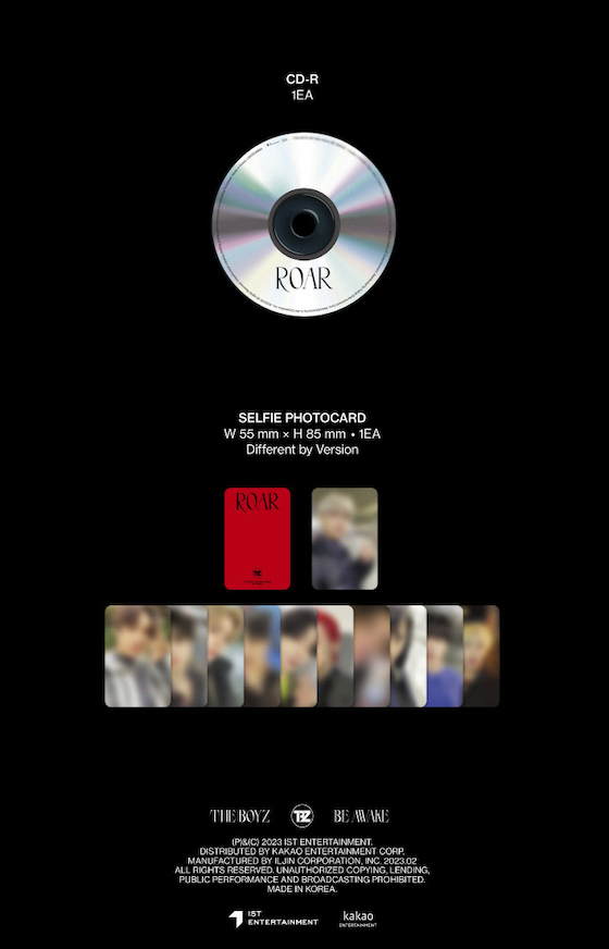 THE BOYZ - BE AWAKE (8TH MINI ALBUM) [JEWEL CASE] RANDOM Ver.