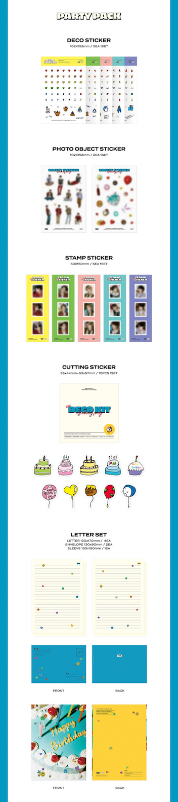 TXT TOMORROW X TOGETHER 2023 DECO KIT