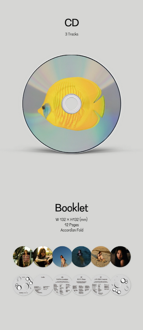 BAEK YERIN - PISCE:S (SINGLE ALBUM) [CD+KEYRING]