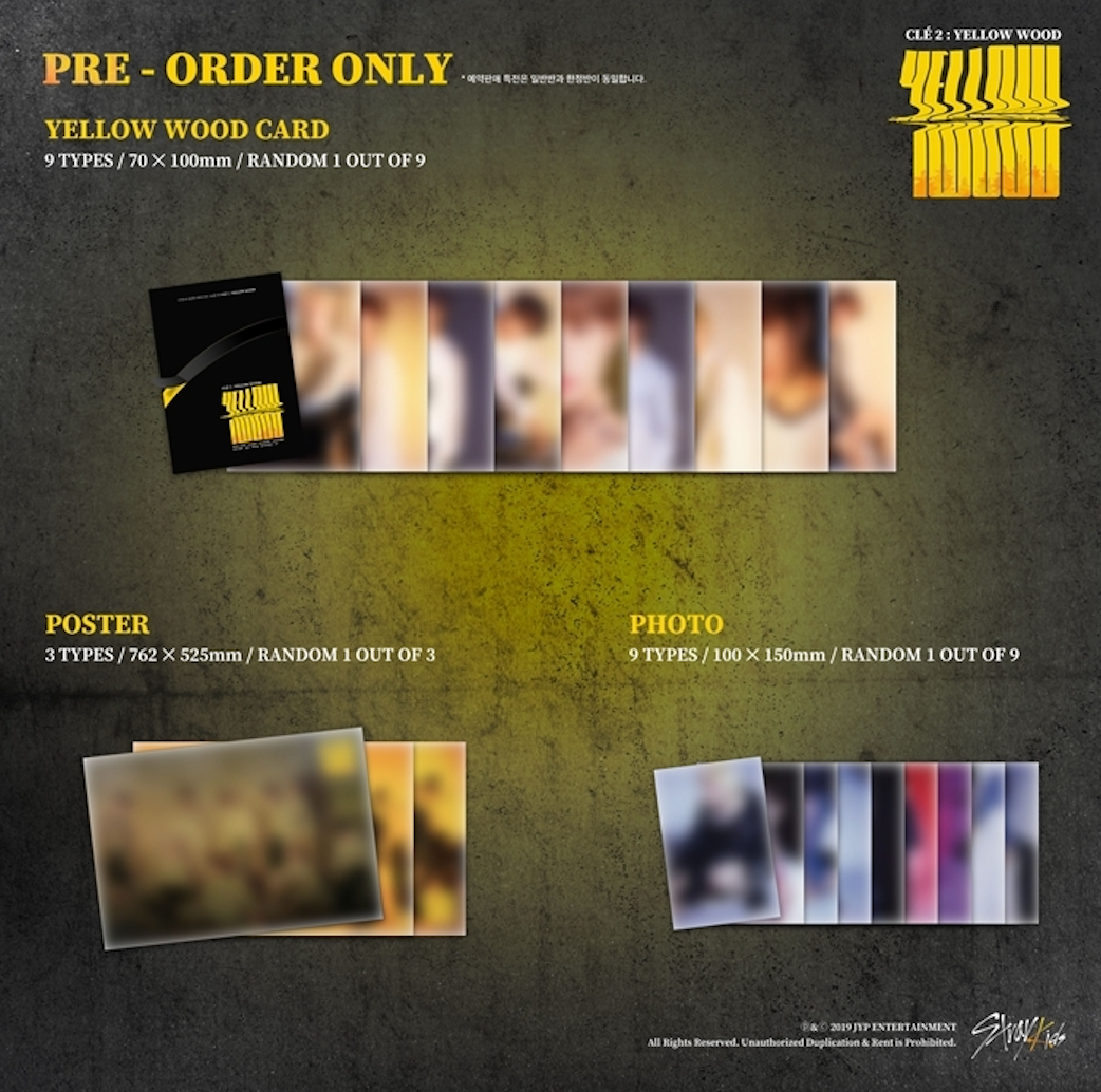 STRAY KIDS – CLE 2 : YELLOW WOOD (SPECIAL ALBUM) NORMAL VERSION