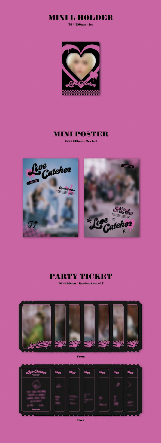 DREAMCATCHER - CONCEPT BOOK [LOVE CATCHER VER.]