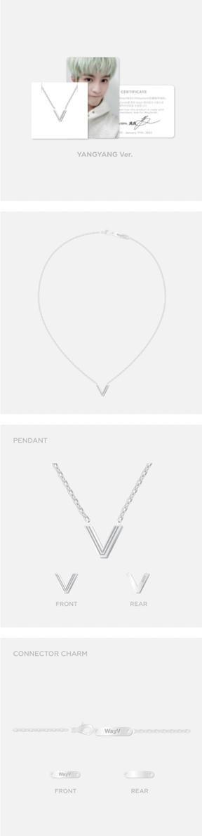 WAYV 3RD ANNIVERSARY NECKLACE SET