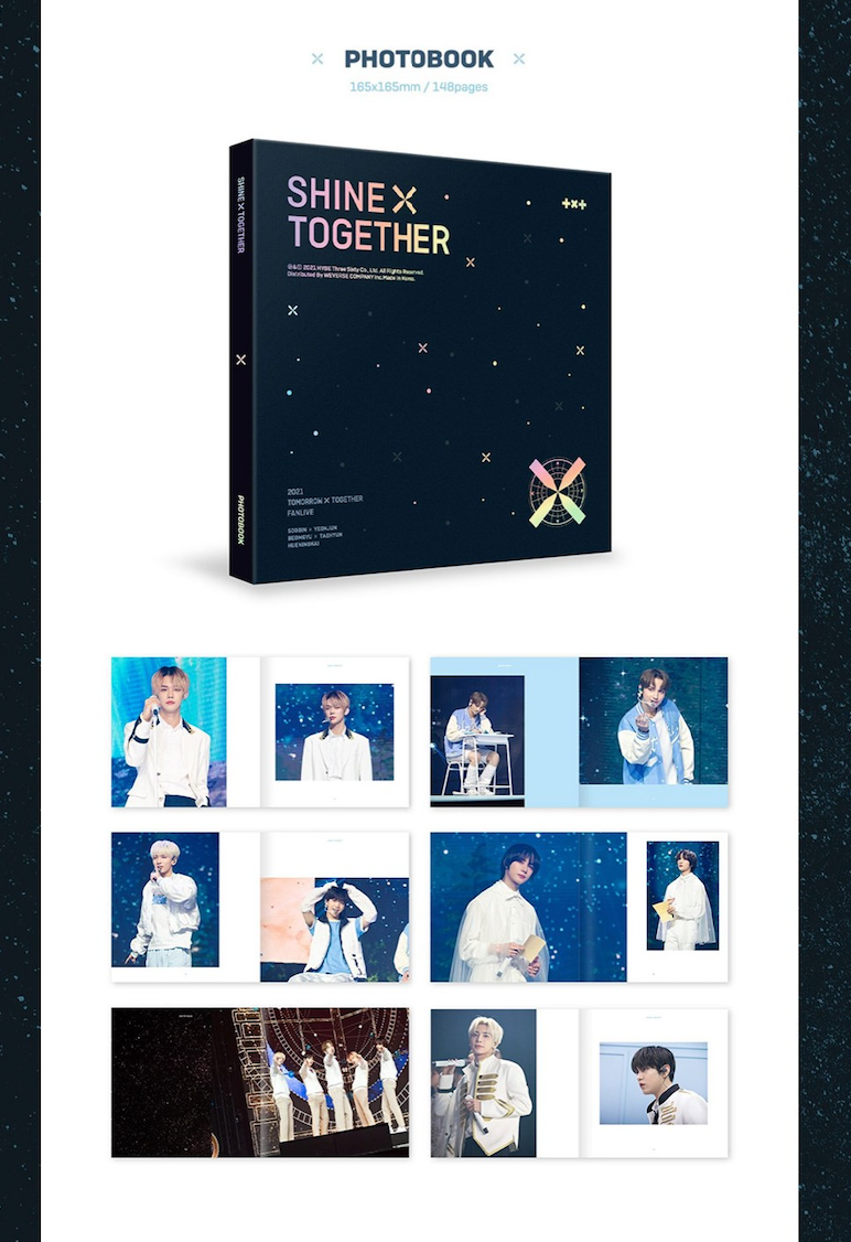 TXT - 2021 TXT FANLIVE SHINE X TOGETHER DVD