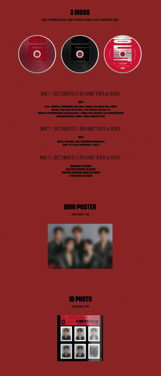 MONSTA X - 2022 MONSTA X [NO LIMIT] TOUR IN SEOUL (BLU-RAY)