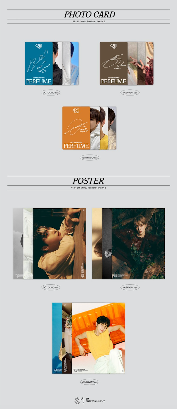 NCT DOJAEJUNG - PERFUME (1ST MINI ALBUM) BOX VER. (RANDOM VER)