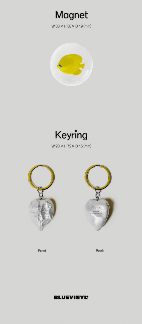 BAEK YERIN - PISCE:S (SINGLE ALBUM) [CD+KEYRING]