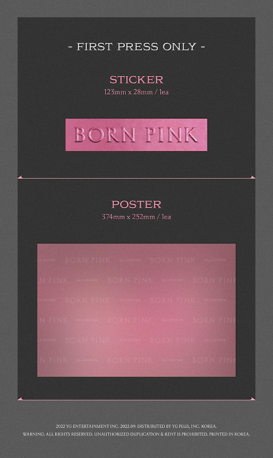 [WEVERSE] BLACKPINK - 2ND ALBUM [BORN PINK] BOX SET VER.