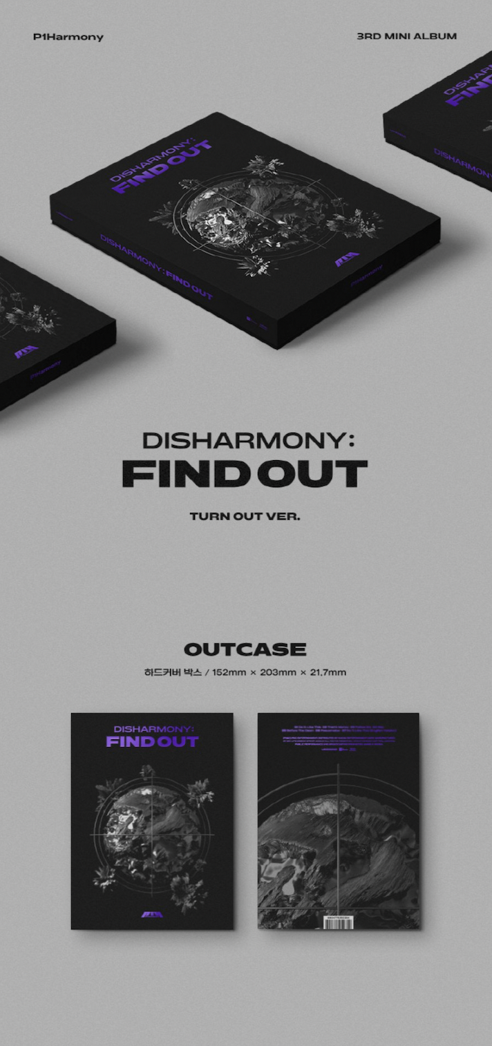 P1HARMONY - DISHARMONY : FIND OUT (3RD MINI ALBUM) – SSKpopstore