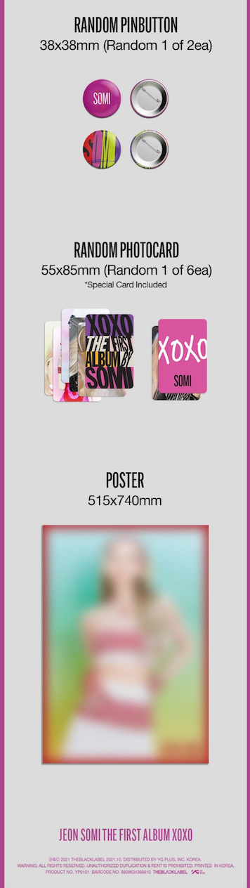 JEON SOMI - THE FIRST ALBUM XOXO