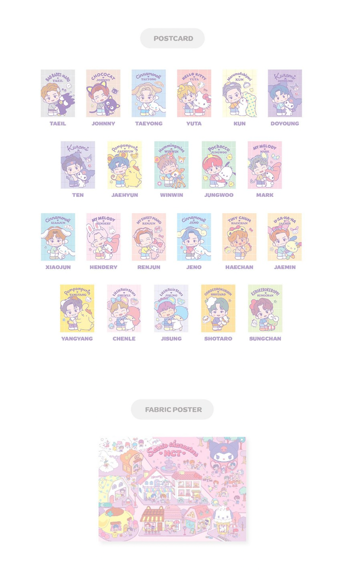 NCT X SANRIO PARTY PACKAGE