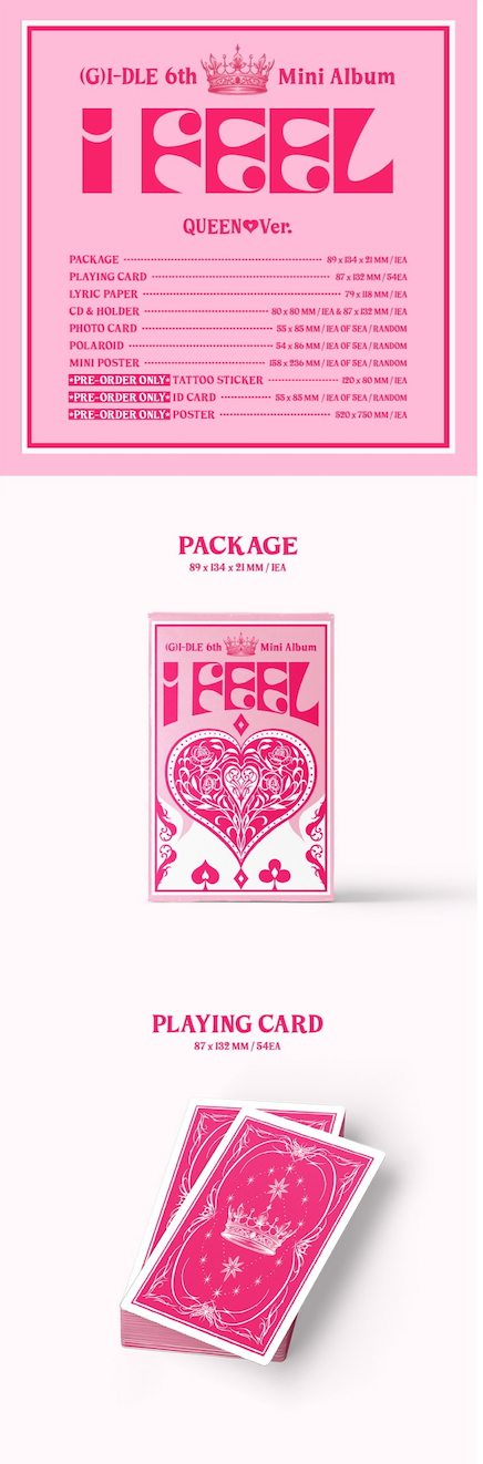 (G)I-DLE - I FEEL (6TH MINI ALBUM)