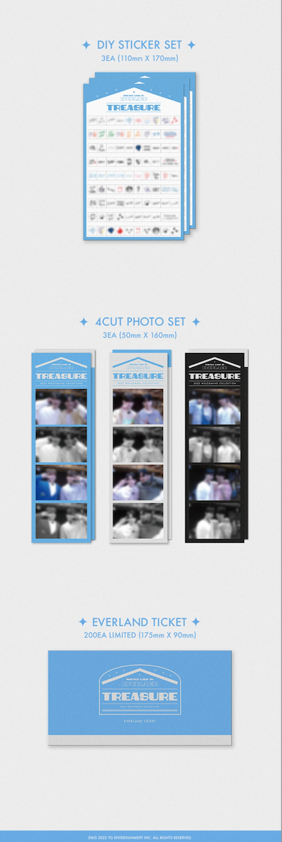 TREASURE 2022 WELCOMING COLLECTION [PACKAGE + DIGITAL CODE CARD]