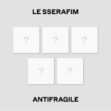 PHOTOCARD LE SSERAFIM - ANTIFRAGILE (2ND MINI ALBUM) COMPACT VER. (RANDOM)