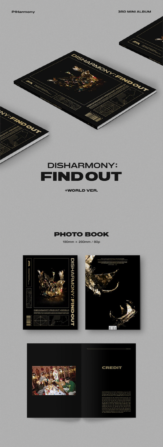 P1HARMONY - DISHARMONY : FIND OUT (3RD MINI ALBUM) – SSKpopstore