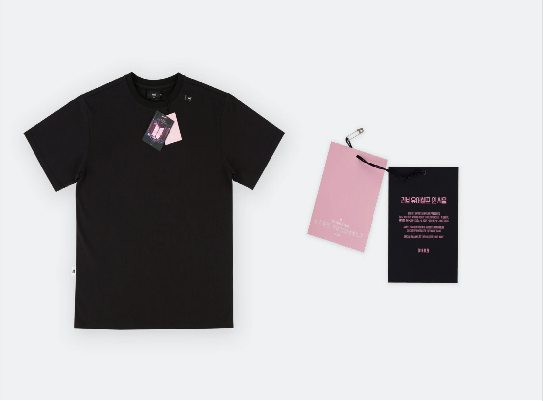 BTS – T-SHIRTS [BLACK_TK] Love Yourself Tour