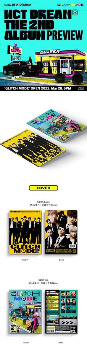 NCT DREAM - VOL.2 [GLITCH MODE] PHOTOBOOK VER.