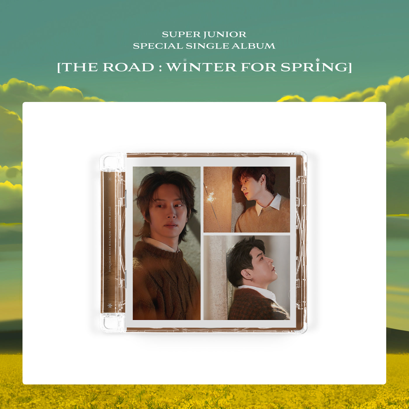 SUPER JUNIOR - SPECIAL SINGLE ALBUM [THE ROAD : WINTER FOR SPRING] C VER.