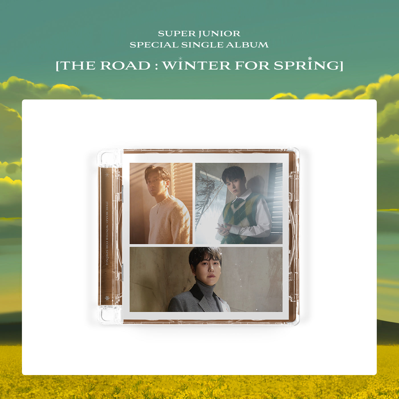 SUPER JUNIOR - SPECIAL SINGLE ALBUM [THE ROAD : WINTER FOR SPRING] A VER.