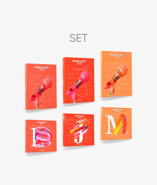 [WEVERSE] ENHYPEN - MANIFESTO : DAY 1 (SET) + MANIFESTO : DAY 1 (ENGENE ver.) (SET)