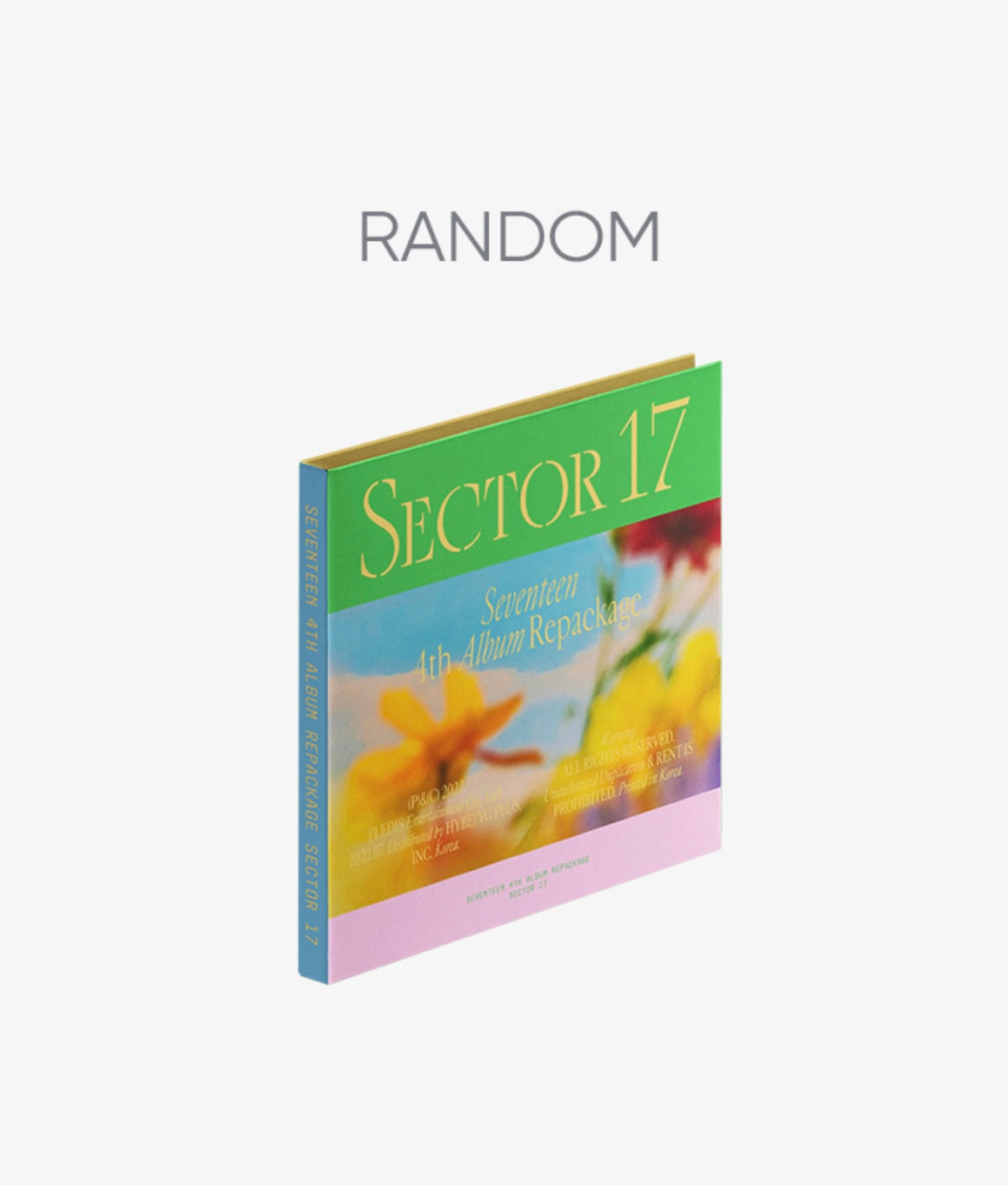 [WEVERSE] SEVENTEEN - VOL.4 REPACKAGE 'SECTOR 17' COMPACT VER. (RANDOM)