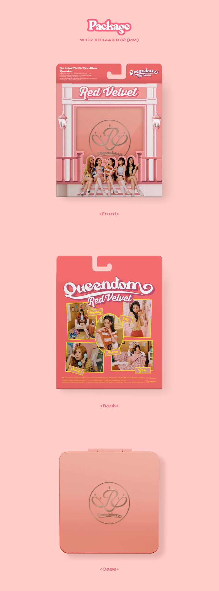 RED VELVET - QUEENDOM (6TH MINI ALBUM) (GIRLS VER.)