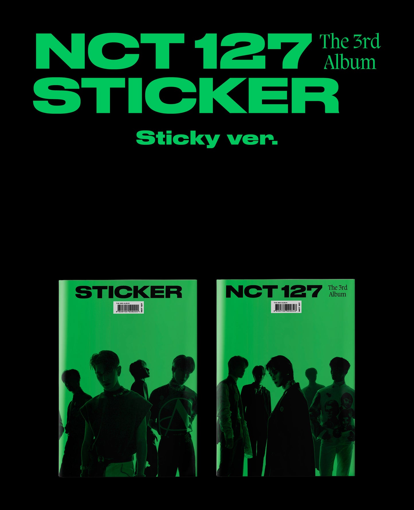 NCT 127 - VOL.3 [STICKER] (STICKY VER.)