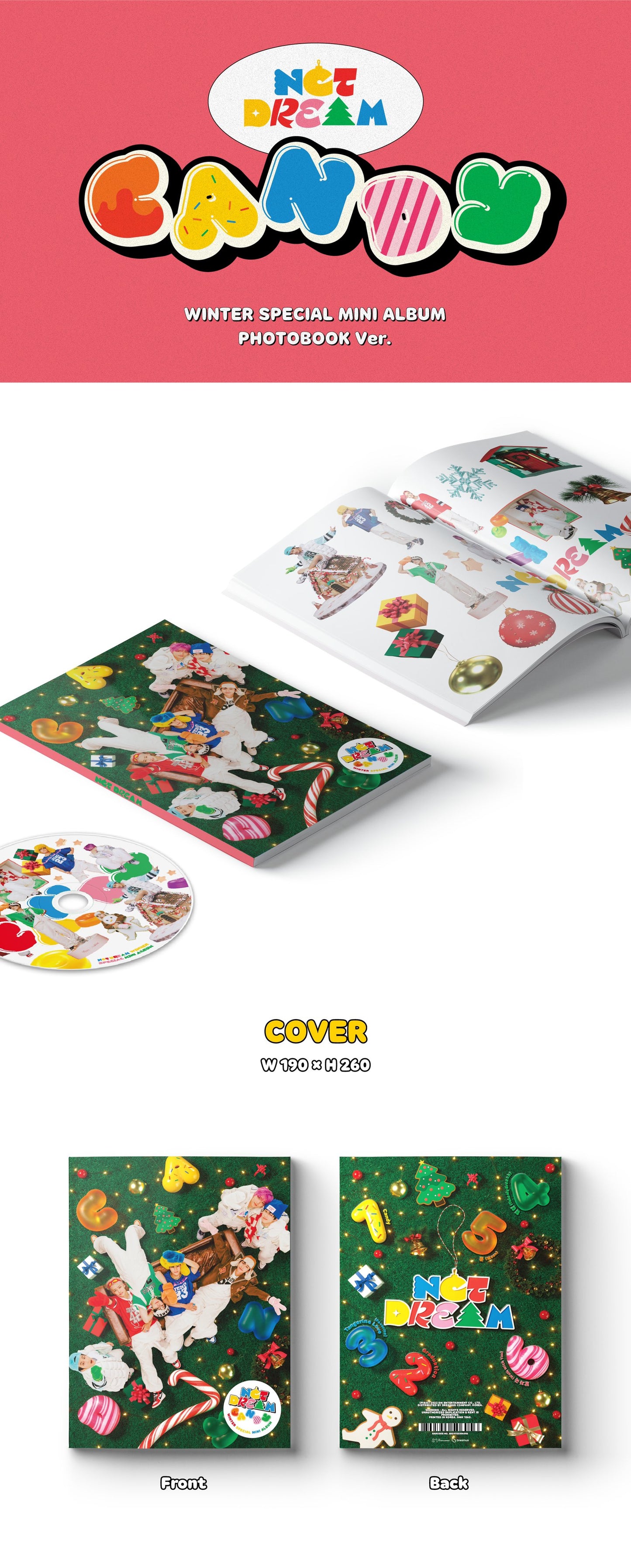 NCT DREAM - WINTER SPECIAL MINI ALBUM 'CANDY' (PHOTOBOOK VER.)