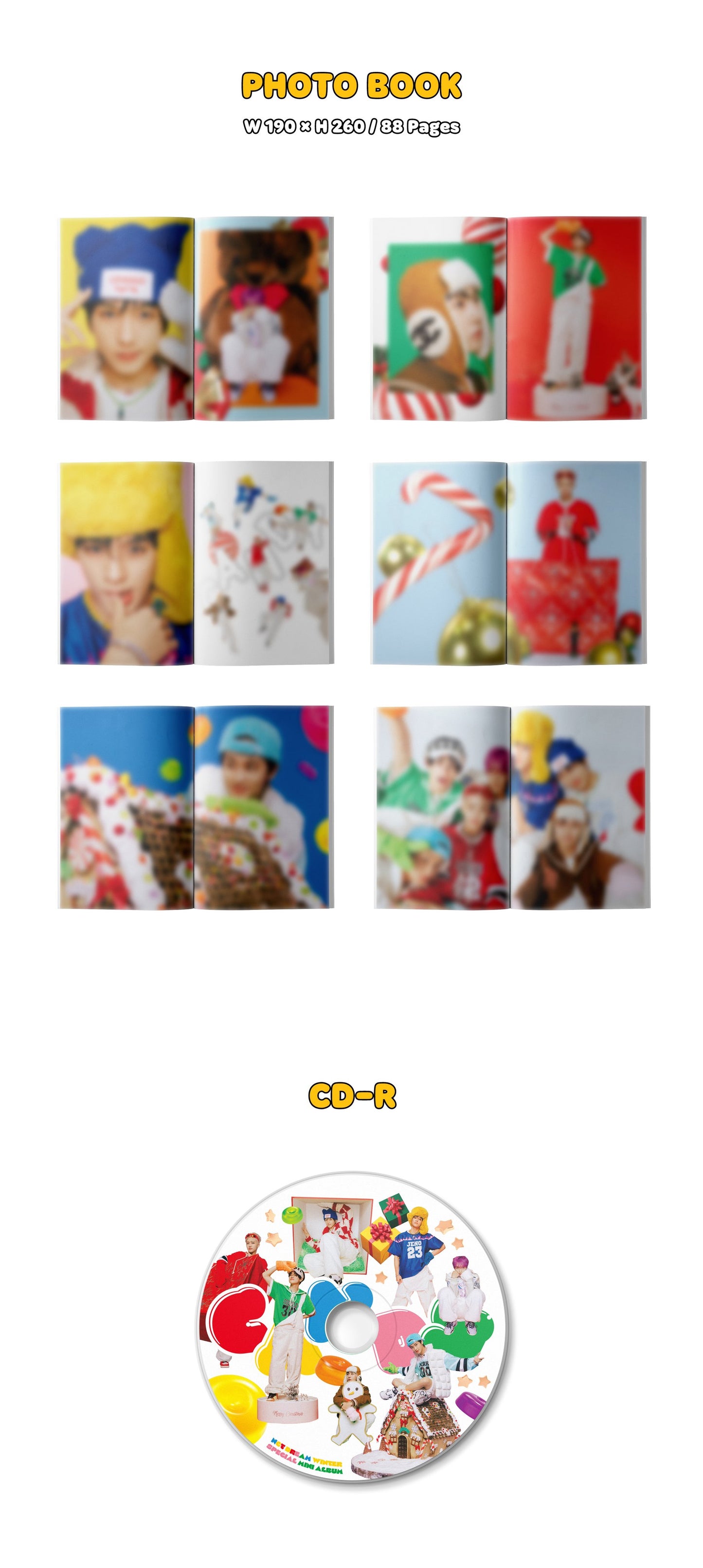 NCT DREAM - WINTER SPECIAL MINI ALBUM 'CANDY' (PHOTOBOOK VER.)