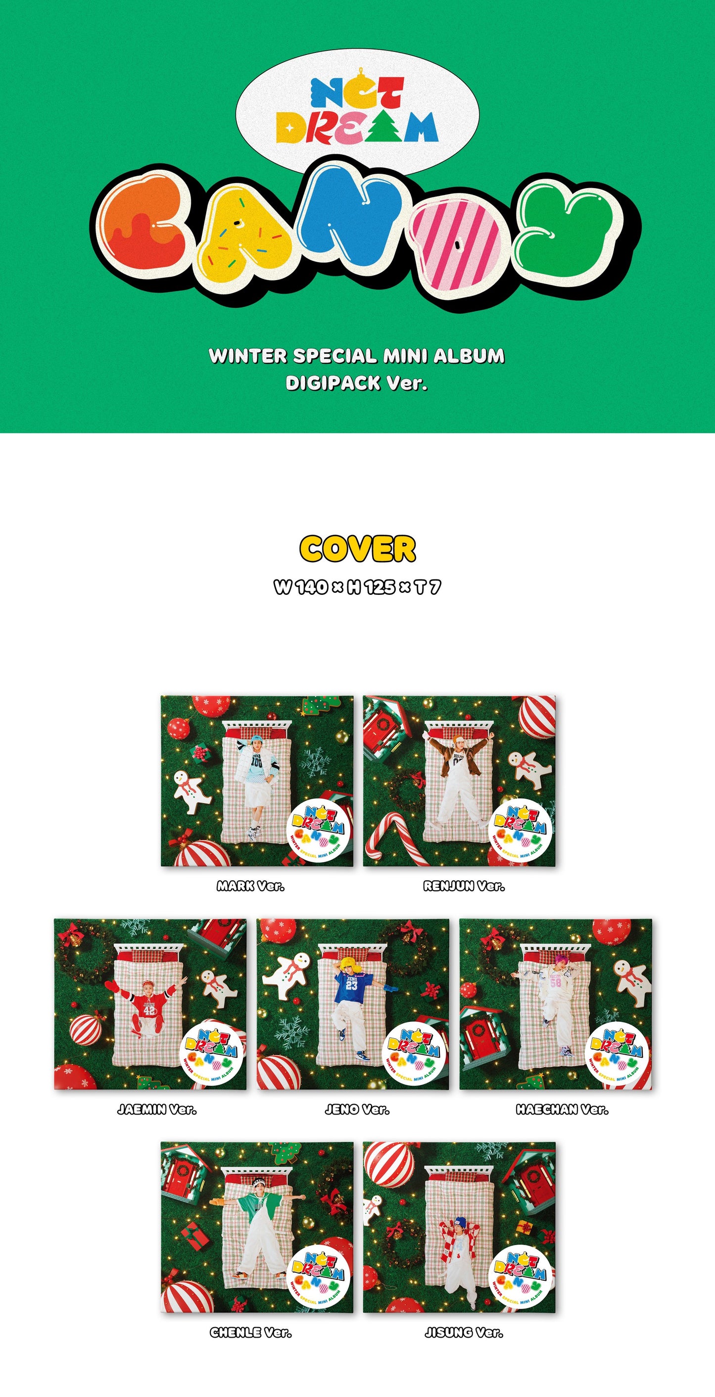 NCT DREAM - WINTER SPECIAL MINI ALBUM 'CANDY' (DIGIPACK VER.) RANDOM ver.