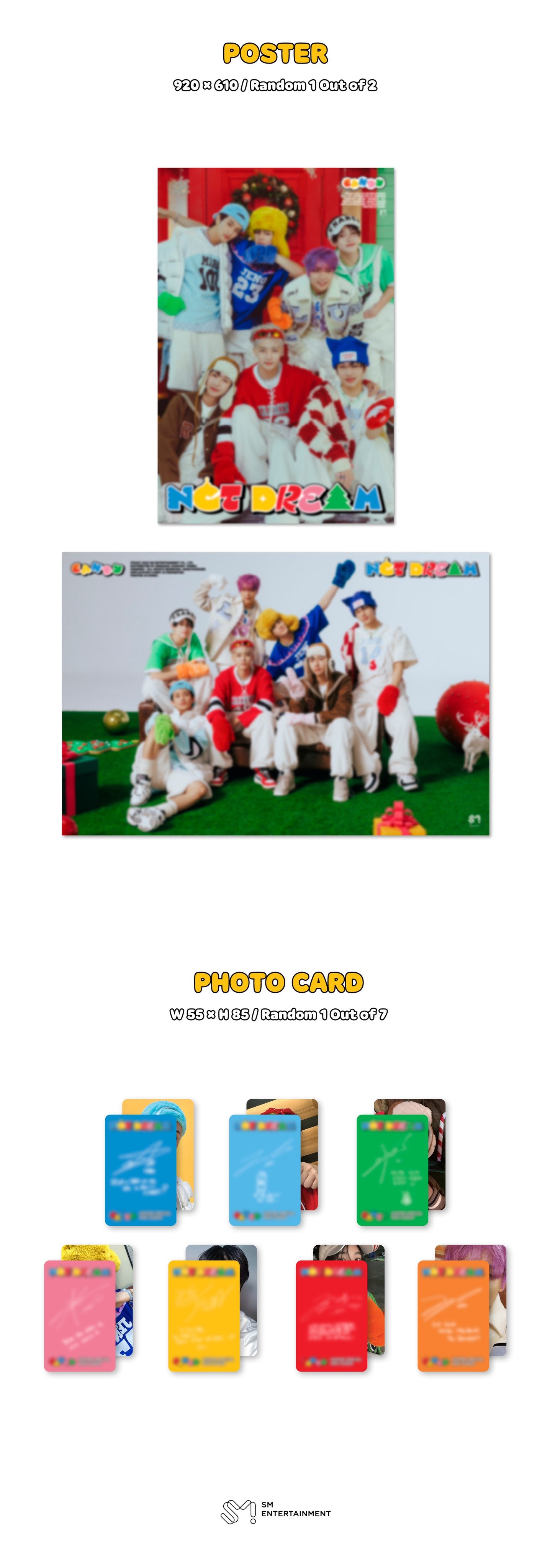 NCT DREAM - WINTER SPECIAL MINI ALBUM 'CANDY' (DIGIPACK VER.) RANDOM ver.