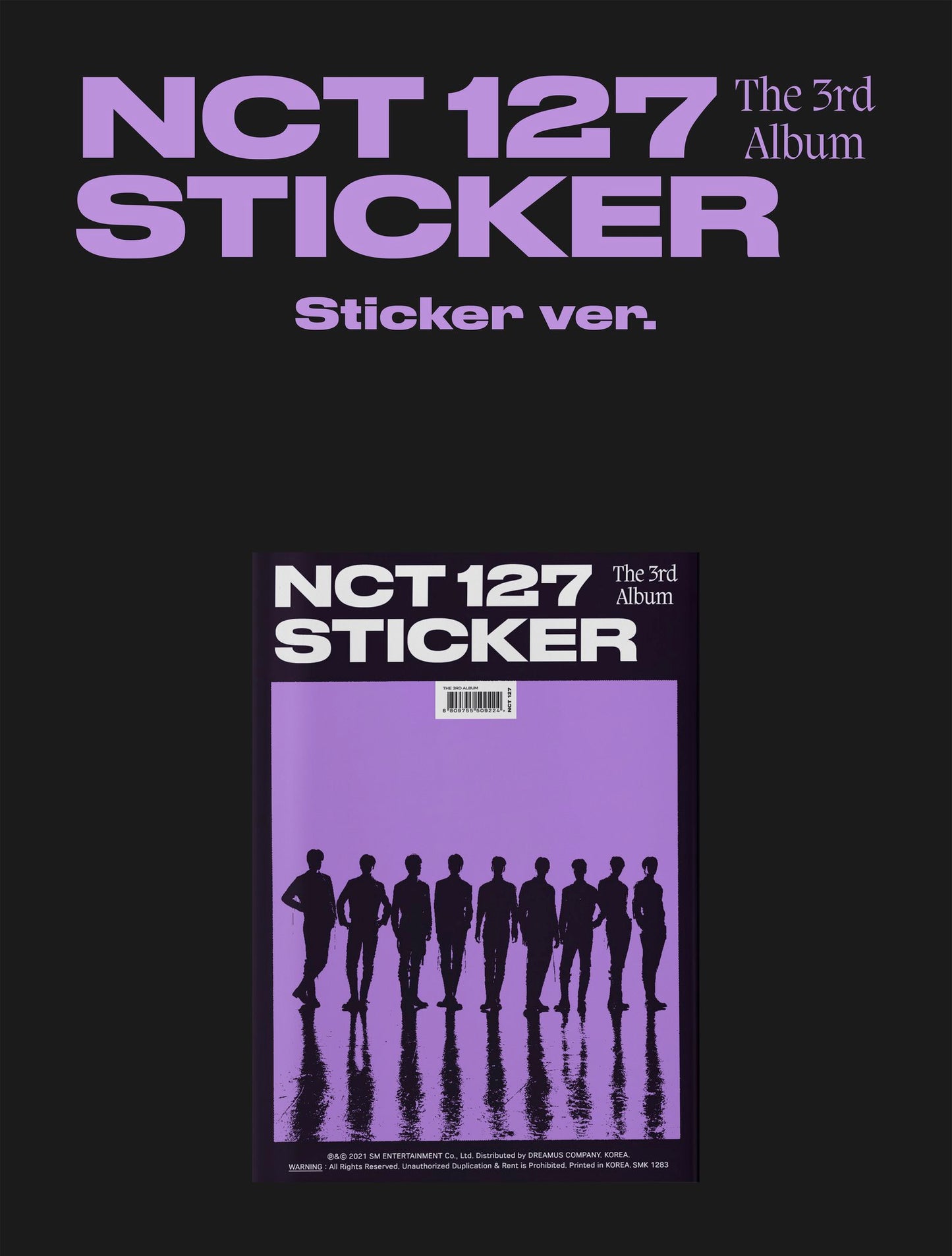 NCT 127 - VOL.3 [STICKER] Sticker ver.