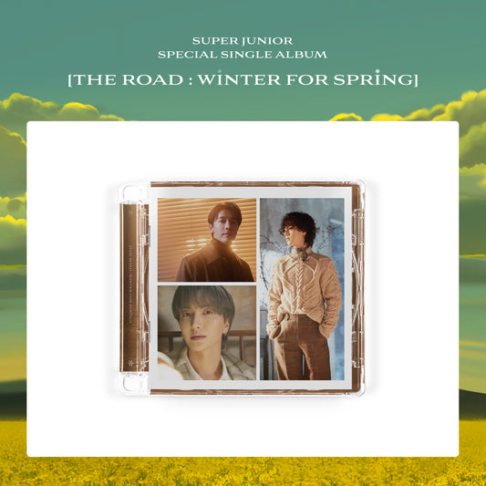 SUPER JUNIOR - SPECIAL SINGLE ALBUM [THE ROAD : WINTER FOR SPRING] B VER.