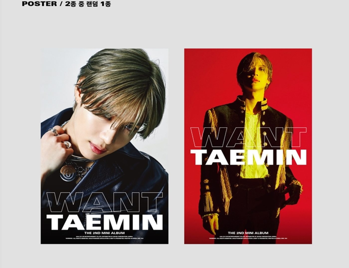 TAEMIN WANT (2ND MINI ALBUM)