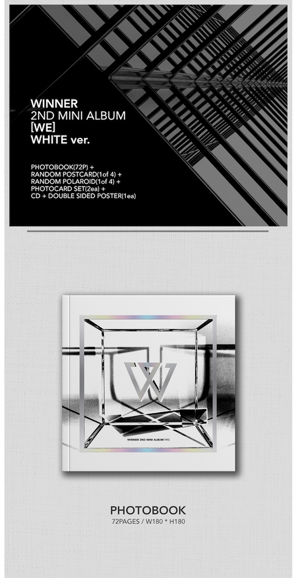 WINNER – WE (2ND MINI ALBUM) WITH POSTER