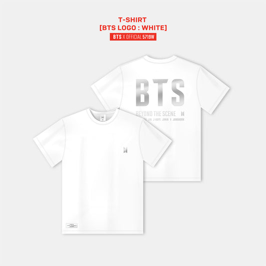 BTS T-SHIRT [BTS LOGO : WHITE] Speak Yourself Tour