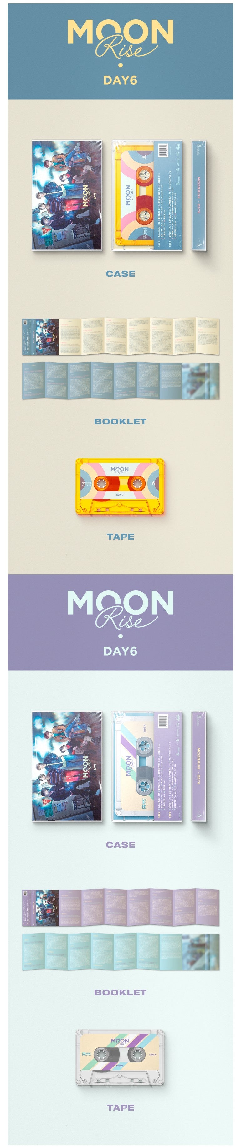 DAY6 - VOL.2 [MOONRISE] (CASSETTE TAPE) RANDOM VER.