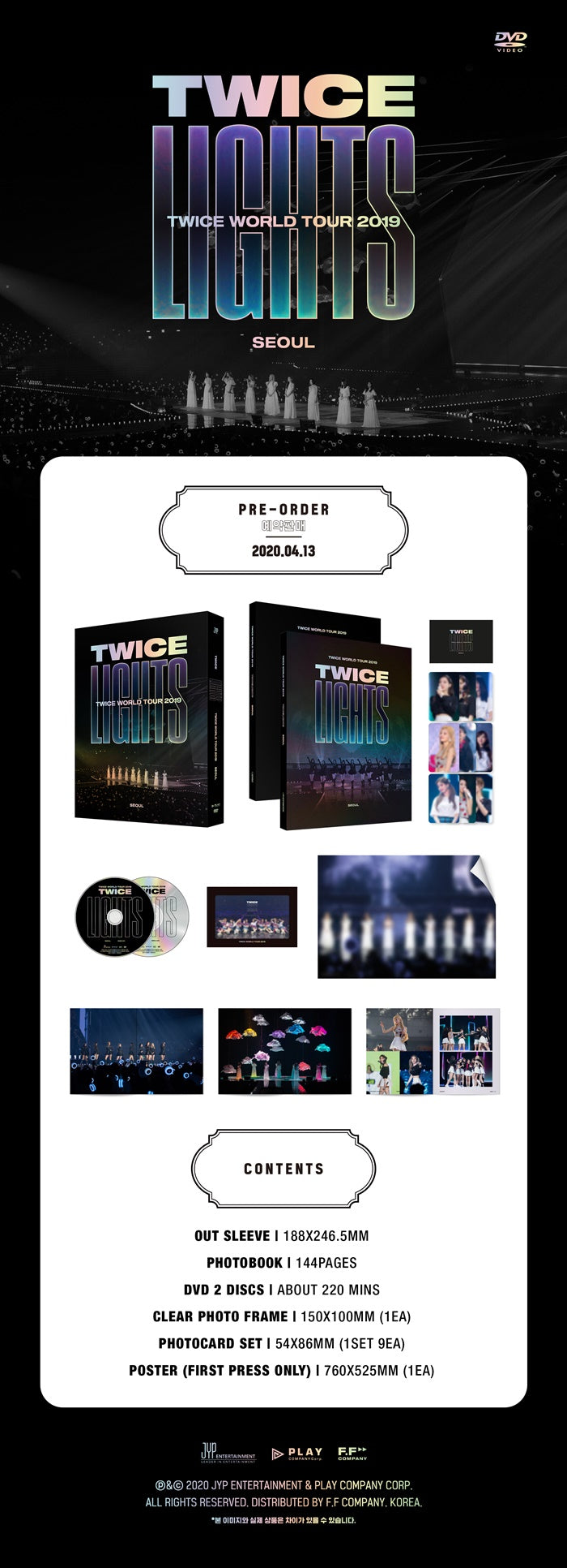 TWICE - TWICE WORLD TOUR 2019 [TWICELIGHTS] IN SEOUL DVD (2 DISC)