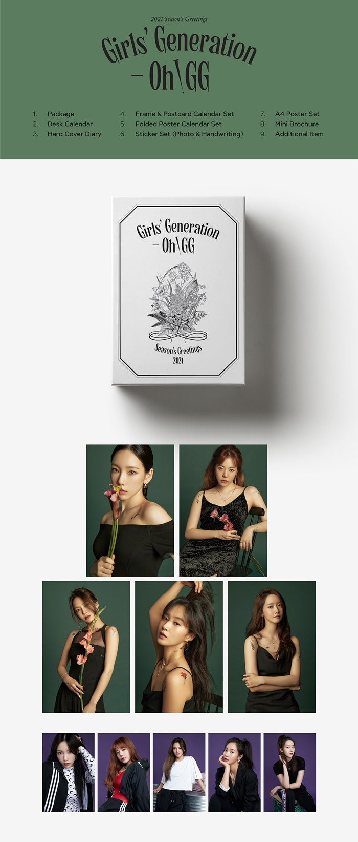 GIRLS' GENERATION-OH!GG - 2021 SEASON'S GREETINGS