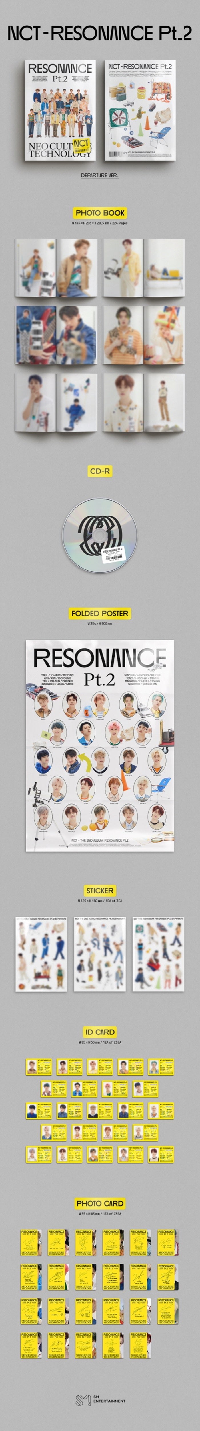 NCT - THE 2ND ALBUM RESONANCE PT.2 (DEPARTURE VER.)