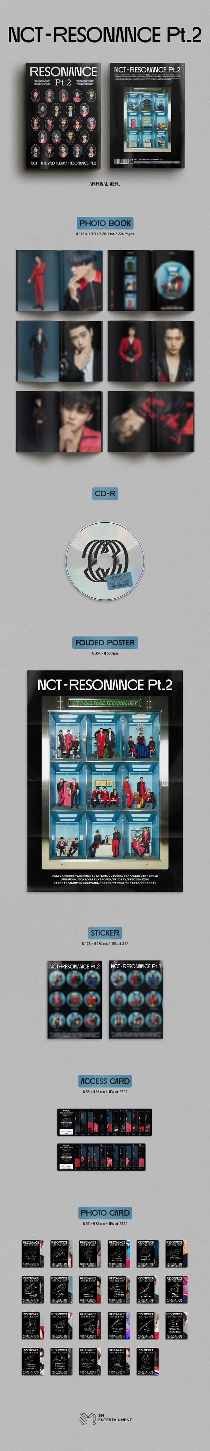 NCT - THE 2ND ALBUM RESONANCE PT.2 (ARRIVAL VER.)