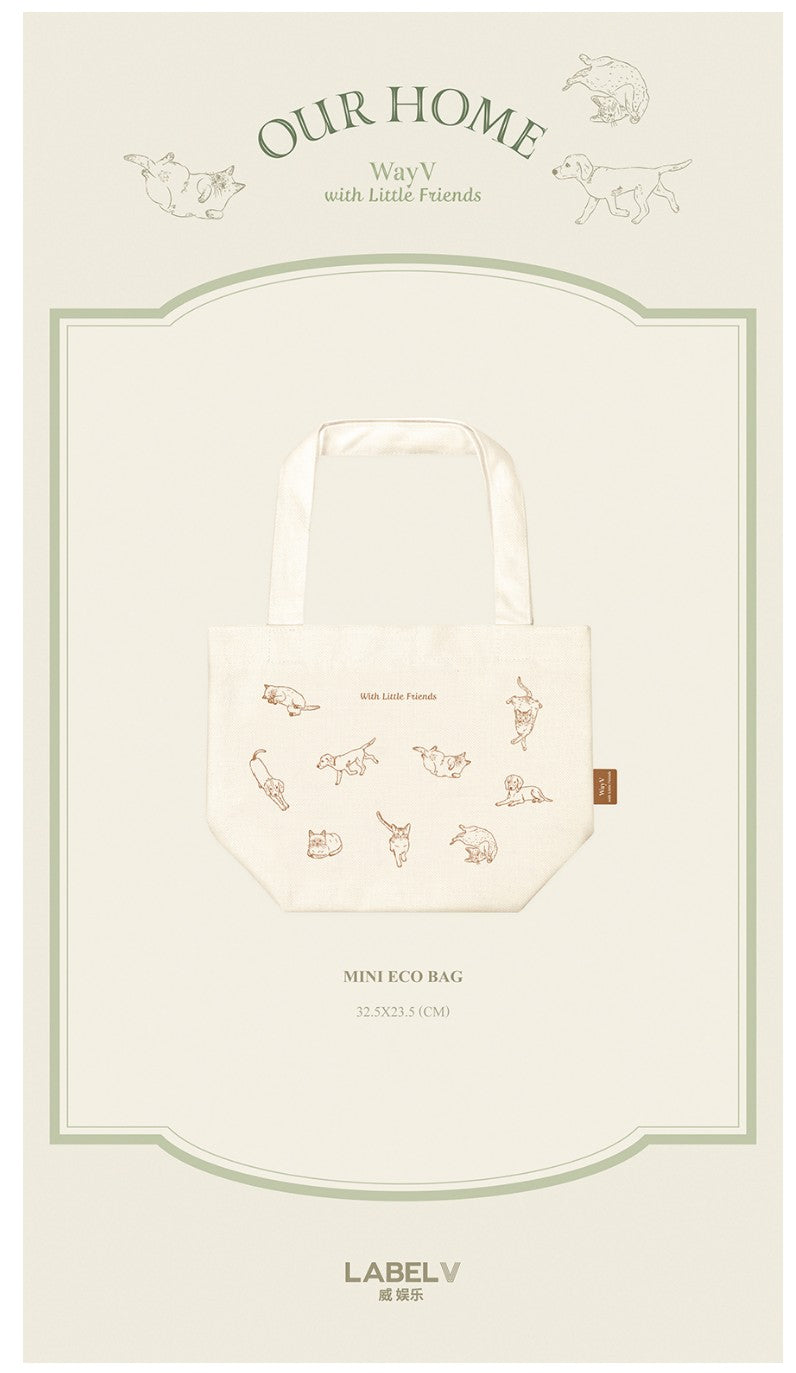 WAYV - MINI ECO BAG - OUR HOME : WayV WITH LITTLE FRIENDS