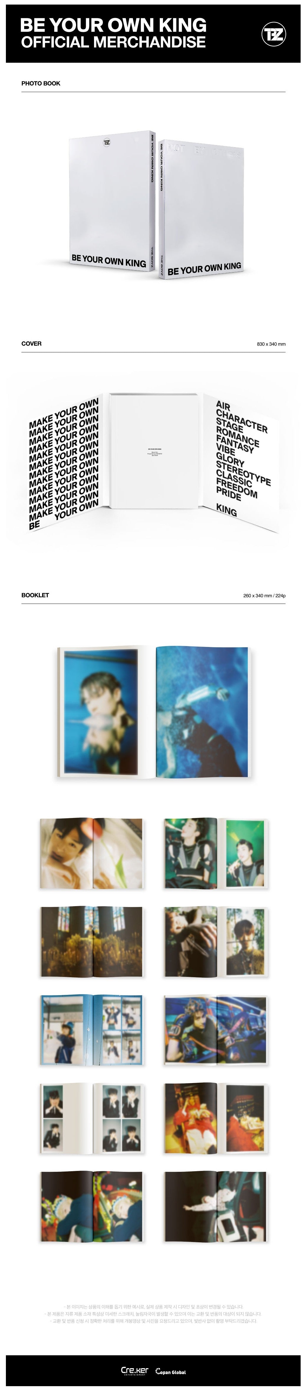 THE BOYZ - PHOTO BOOK / BE YOUR OWN KING