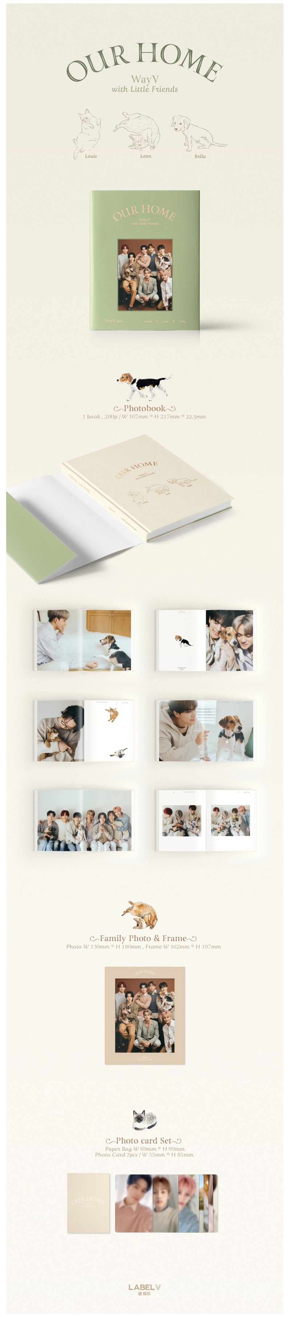 WAYV - OUR HOME : WAYV WITH LITTLE FRIENDS (PHOTOBOOK)