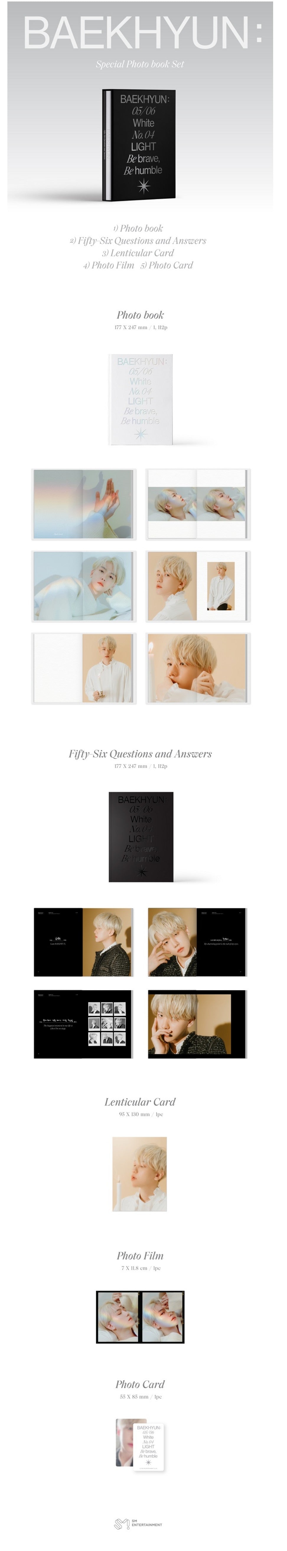 BAEKHYUN - [BAEKHYUN:] SPECIAL PHOTO BOOK SET