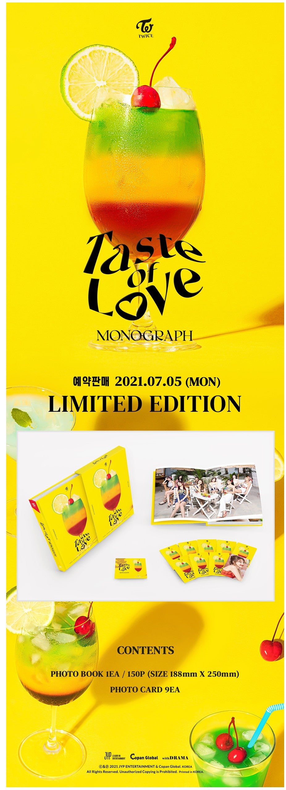 TWICE - MONOGRAPH TASTE OF LOVE